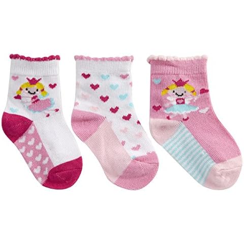 COTTONIQUE Baby Girls Character Cotton Socks Cover