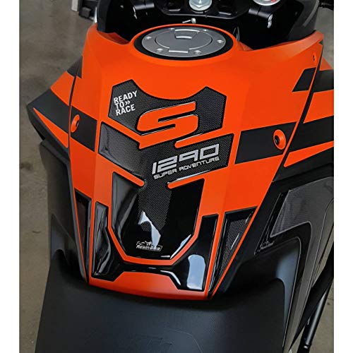 Autocollant Moto Compatibles avec KTM 1290 Super Adventure S 2017 2020 Protection Réservoir 3D