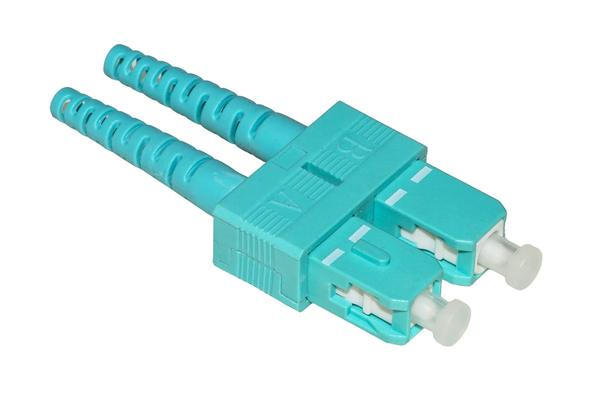 LINK LKCSC3MM Connecteur fibre optique Sc Multimode Om3 Duplex Lot de 100 pièces
