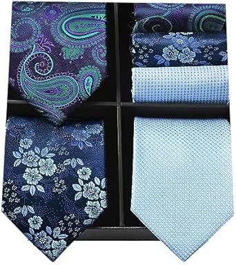 WITZROYS, Ensemble De Cravates 100 % Soie Pour Homme