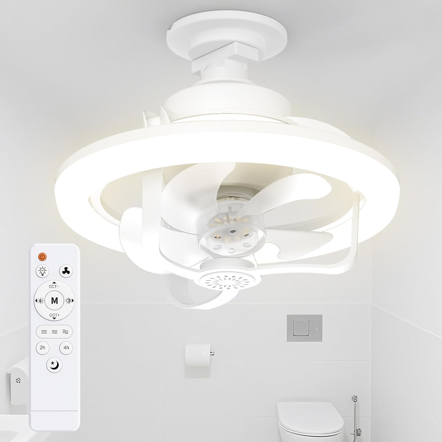 Amazon.co.jp : TENKOO&YOU シーリングファンライト LED 36W 4000lm