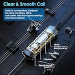 Headset wtih Mic, USB Headset with Microphone for PC, Computer Headset with Noise Canceling Microphone for Laptop, Wired Headset with Mute for Home Office Online Class Skype Zoom Meetings - Image 2