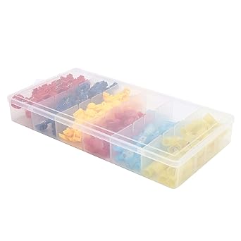 Ubersweet Cable Connector, 120pcs ABS Wire Connector for Cable for Laboratory for Outdoor for Electrician|