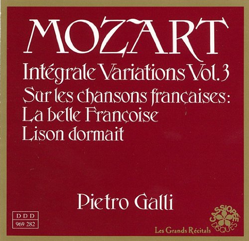 Mozart: Integrale Variations Vol. 3 [Audio CD]