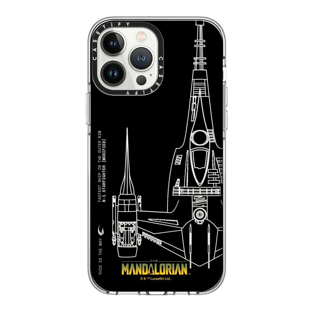 Coque iPhone 13 Pro Max CASETiFY N-1 Starfighter transparente haut de gamme - 7