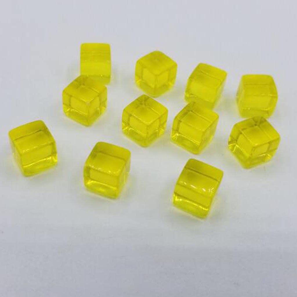 Lot de 400 Dés Vides (10 Mm, 4 Couleurs) pour Plateau de Jeu et Table