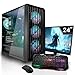 Produktbild SYSTEMTREFF Basic Gaming Komplett PC Set Intel Core i5-12400F 6x4.4GHz | Nvidia Geforce GTX 1630 4GB DX12 | 512GB M.2 NVMe | 8GB DDR4 RAM | WLAN Desktop Paket Computer für Gamer, Gaming