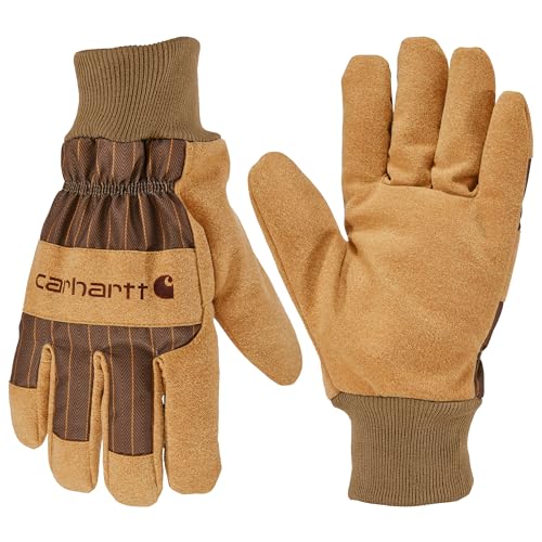 Guantes de hombre para frío Carhartt aislantes con gamuza sintética duradera