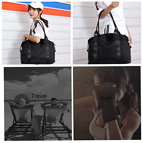 Women Tote Bag Travel Duffel Bag Carry On Luggage Bag Sports Gym Bag4
