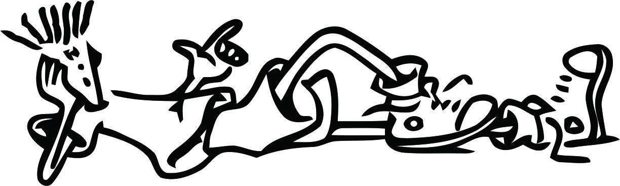 Fido Dido "Laying On Ground" Wall Decal - Chill Dude 7UP Mascot Vinyl Sticker (8x20 Inches)