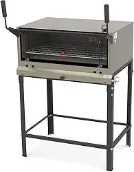 Forno Industrial Progás Prp-860 G S/kg Aço Inox Com Refratário A Gás Com Cavalete 134 Litros P45151
