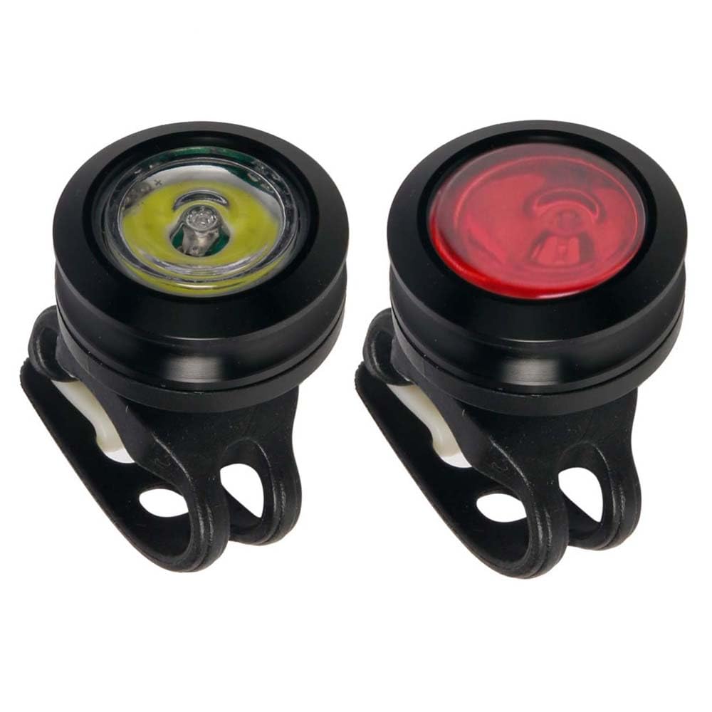 Luci per Biciclette Luci Posteriori di Ricarica USB Luci A LED per Mountain Bike Luci di Avvertimento per La Marcia Notturna Accessori per Ciclismo