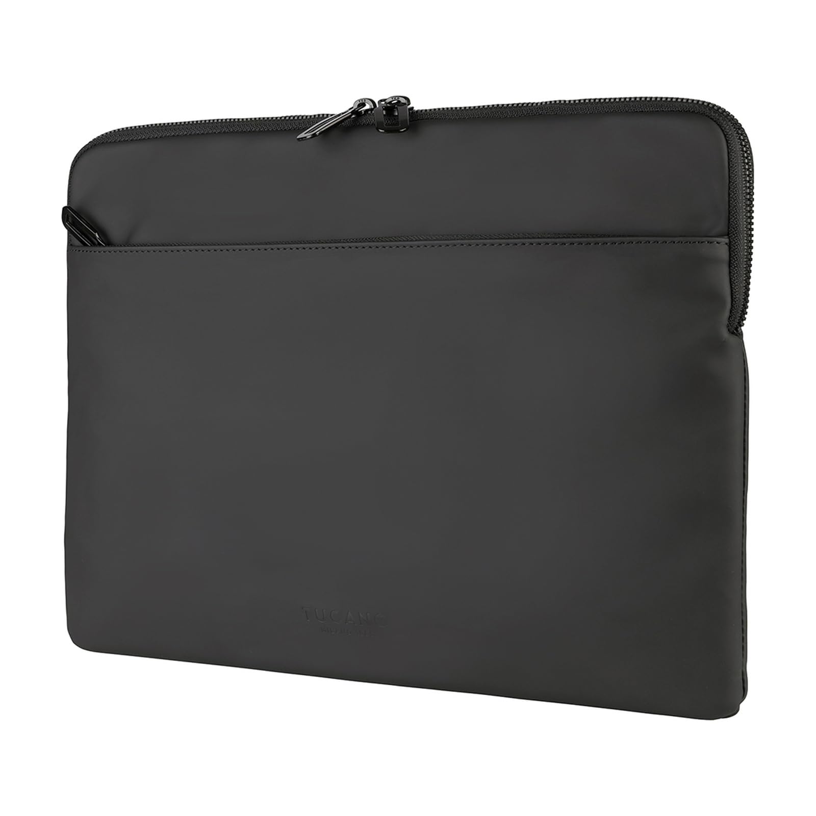 Tucano, Gommo Sleeve Custodia per MacBook Air 15" e Laptop 14", Custodia Computer Imbottita in Materiale Gommato Water Resistant con Tasca Accessori e Zip Doppia