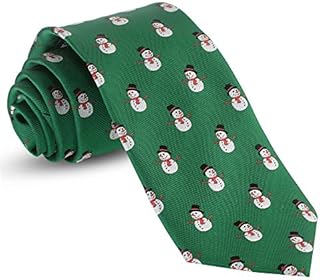 John William Christmas Ties For Men: Festive Conversational Mens Ties: Holiday Neck Ties