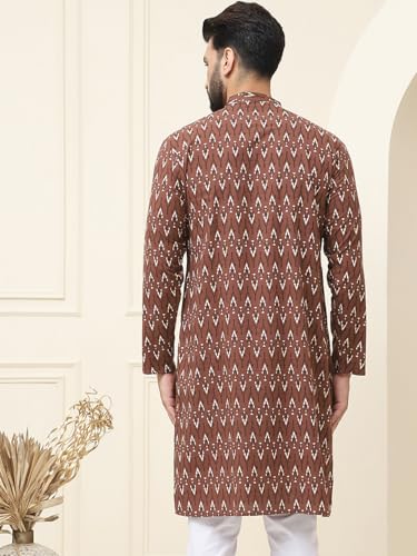 Image of SOJANYA (Since 1958 Men's Exquisite Silk Blend Kurta Elevate Your Festive Look-Crafted for Excellence