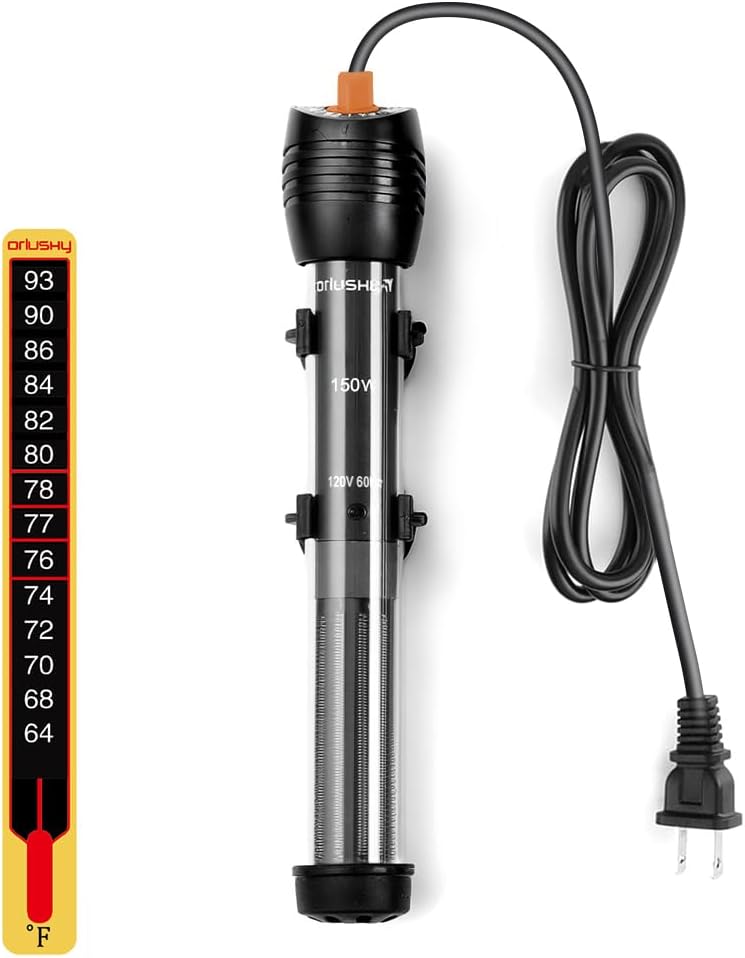 Orlushy Submersible Aquarium Heater