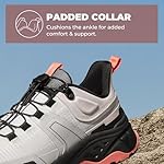 NORTIV 8 Women's Lightweight Hiking Shoes Quick Laces Outdoors Sneakers - Image 4