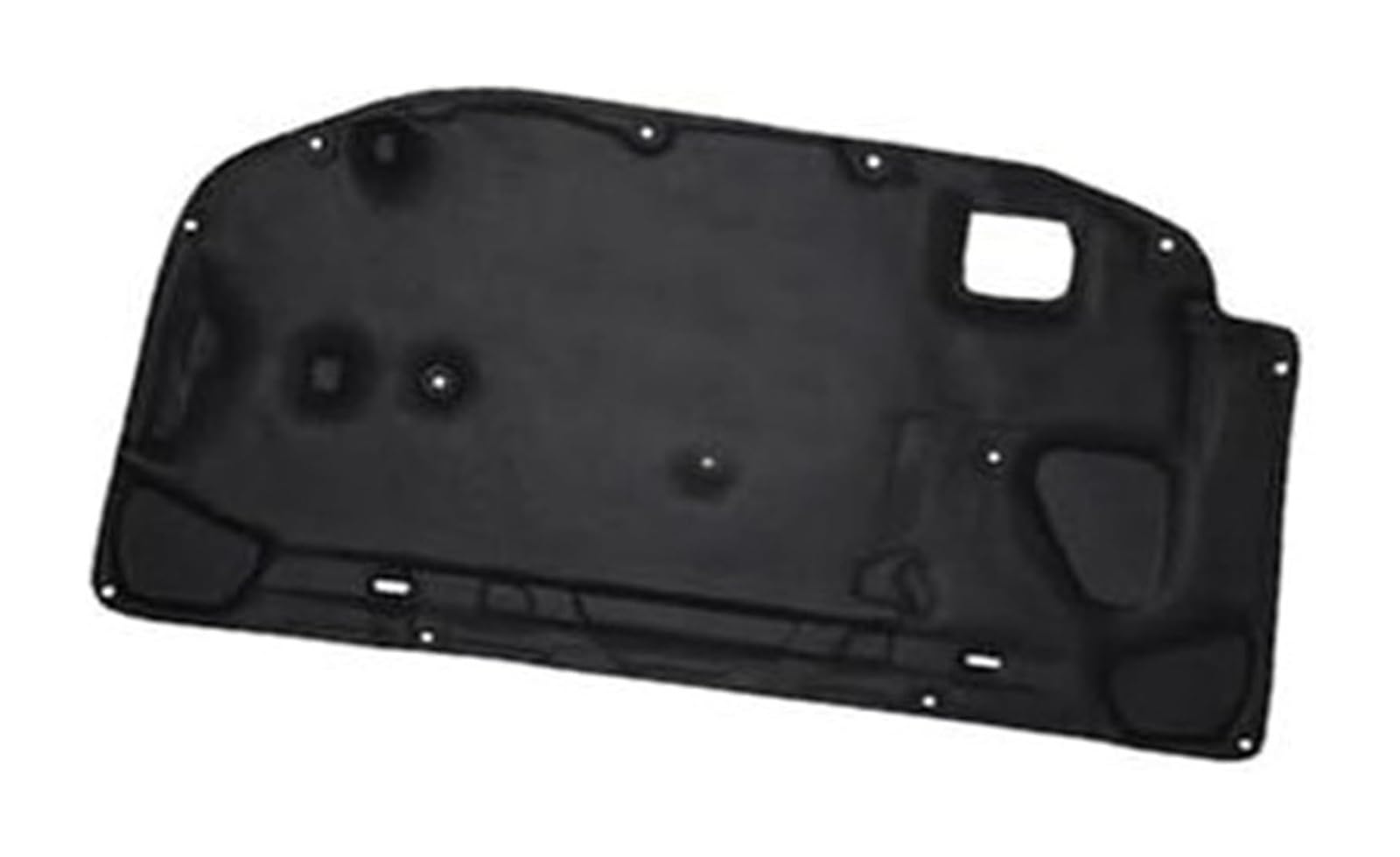 for Toyota for Camry XV20 for Gracia for Altis 1997-2001 Hood Engine Insulation Soundproof Heat Cotton Pad Car Sound Insulation Cotton(Black Style 1)