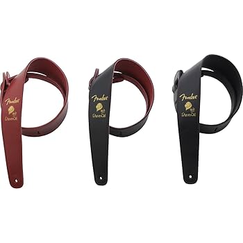Amazon.co.jp: Fender フェンダー 日本製レザーストラップ Ken