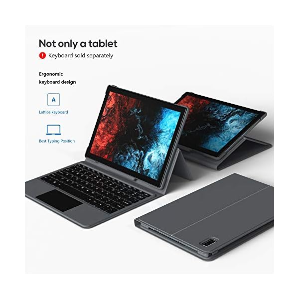 VASTKING-KingPad-K10-10-inch-Tablet-Android-10-1920x1200-Resolution-Octa-Core-Tablet-Up-to-18Ghz-3GB-RAM-32GB-ROM-13MP-Rear-Camera-Bluetooth-50-24G5G-Wi-Fi-GPS-Full-Metal-Body-Ash-Grey VASTKING KingPad K10 10.1 in Tablet, Android 10, 1920x1200 Resolution Octa Core Tablet, Up to 1.8Ghz, 3GB RAM, 32GB ROM, 13MP Rear Camera, Bluetooth 5.0, 2.4G&5G Wi-Fi, GPS, Full Metal Body, Ash Grey