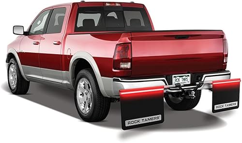 Rock Tamers Mudflap System Barras de luz trasera RT240 LEDnegro