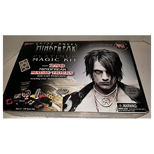 Criss Angel Platinum Magic Kit, Black