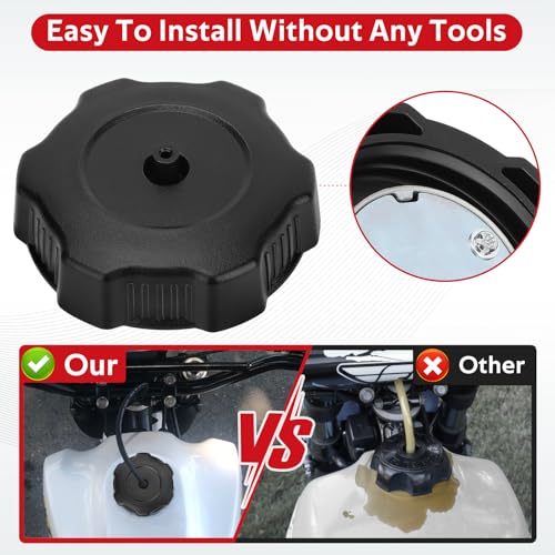 Image of JAVIK Gas Cap Fuel Cap for Yamaha Big Bear 400 350 250 Grizzly 660 600 450 400 350 Warrior Wolverine Blaster Kodiak Banshee OEM# 1UY-24610-00-00 5KM-24610-00-00 5MV-24610-00-00