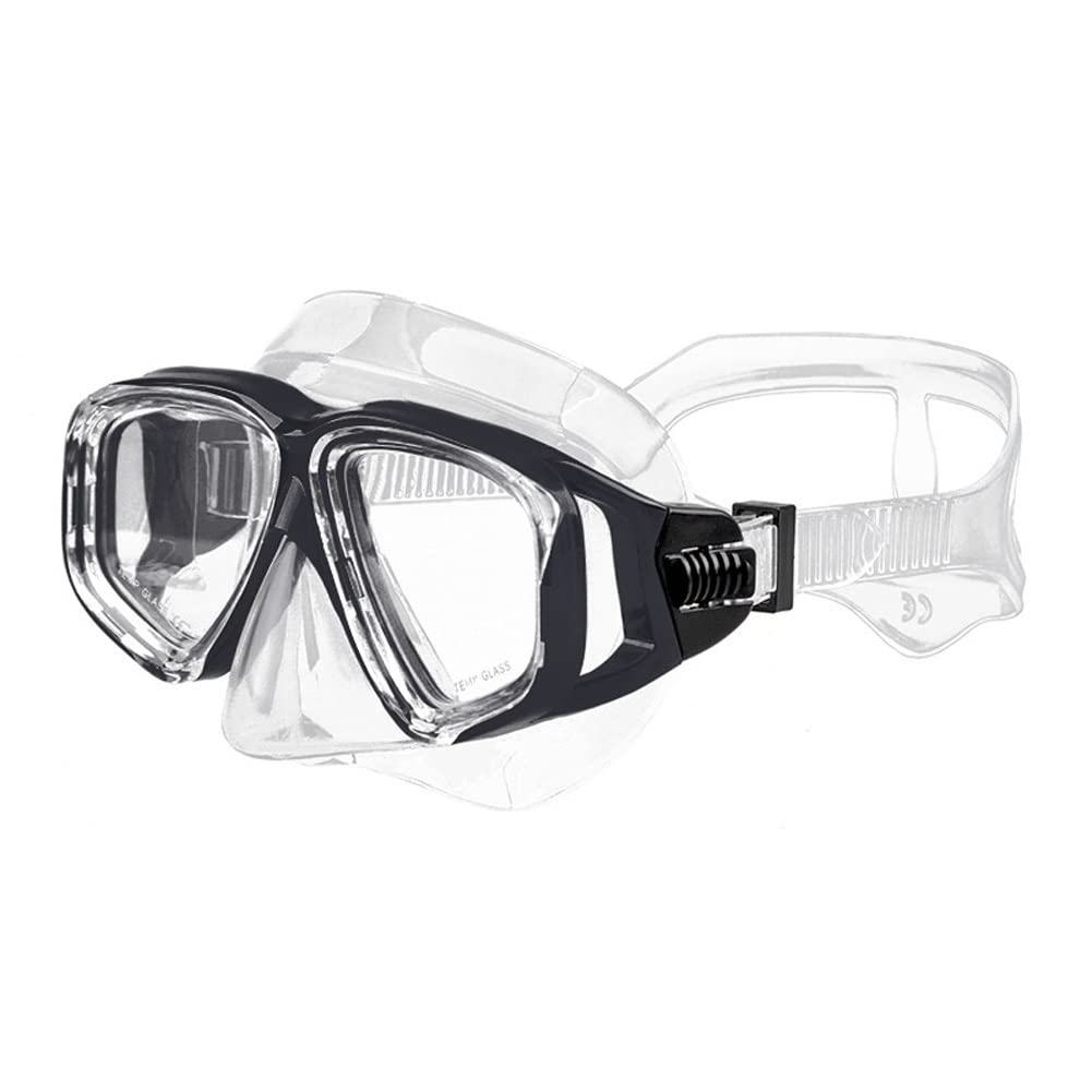 Gafas de buceo profesionales para adultos y jóvenes, traje de snorkel, vidrio templado antivaho, gafas de buceo, máscara de snorkel de silicona líquida, máscara de nariz, gafas de natación, vidri