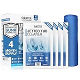 Bio Ouster Jetted Tub Cleaner Kit - Jet and Jacuzzi Tub Cleaner for Jets, Tubes, and Bathtubs - Includes Microfiber Towel - Professional Grade Formula, Made in USA (Kit)