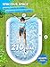 VISTOP Inflatable Pool for Adults or Kids with Seats/Cup Holders Large Thickened Extra Large Toddlers Cool Swimming Pool Family Summer Blow Up Water Pools for Outdoor, Water Party, Garden SPA Tub