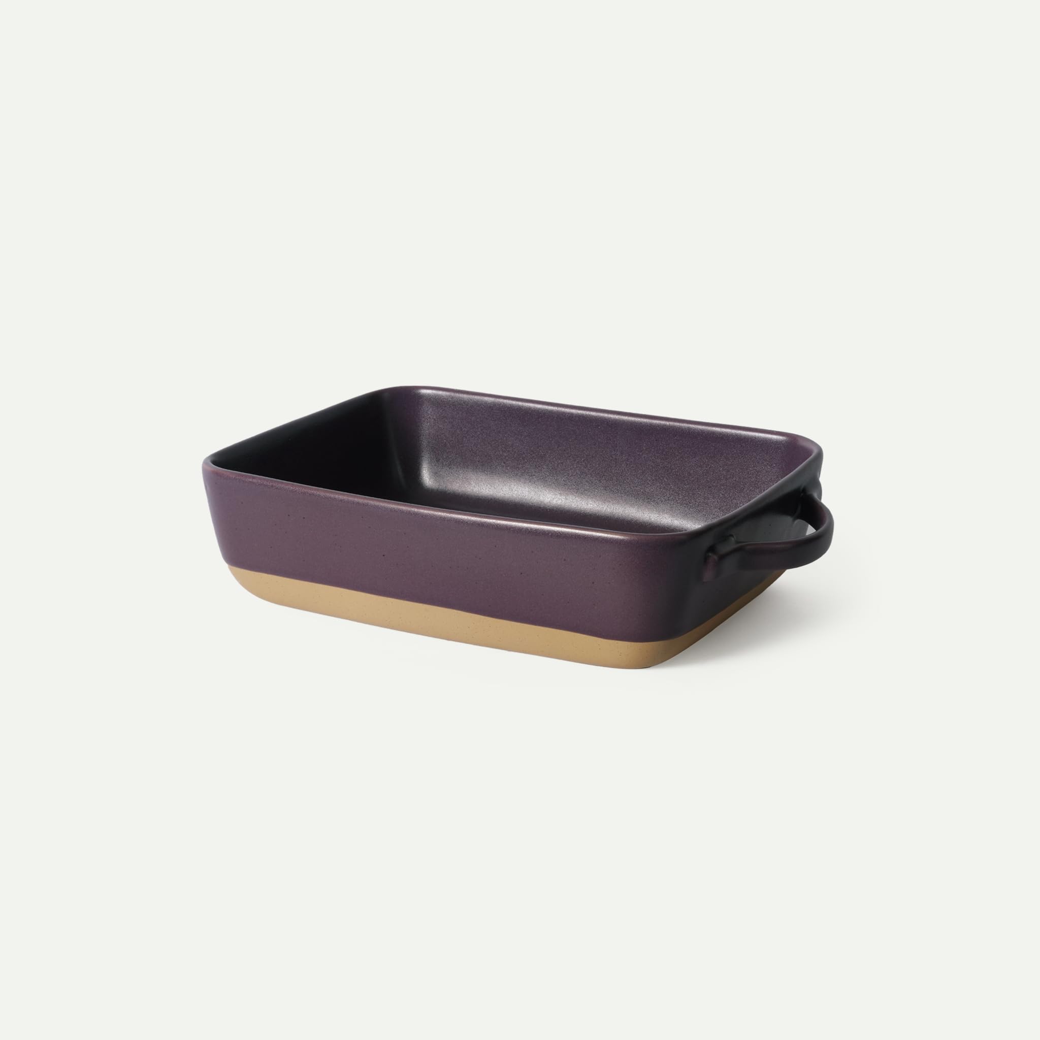Mora Ceramic Baking Dish with Handles For Casserole, Lasagna, Gratin, Broiling, Roasting, and Baking. Large 9x13 in Pan, Extra Deep - Porcelain Serving Bakeware from Oven to Table. Freezer Safe - Nebula