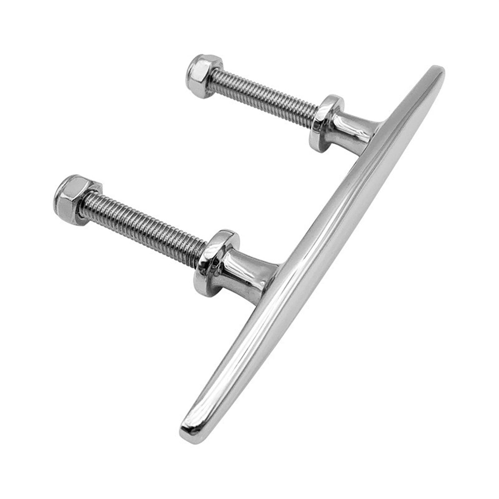 2 szt. Płaska górna knaga 316 knaga pokładowa ze stali nierdzewnej Heavy Duty Mount knaga do łodzi morskiej dok, kotwica, lina cumownicza