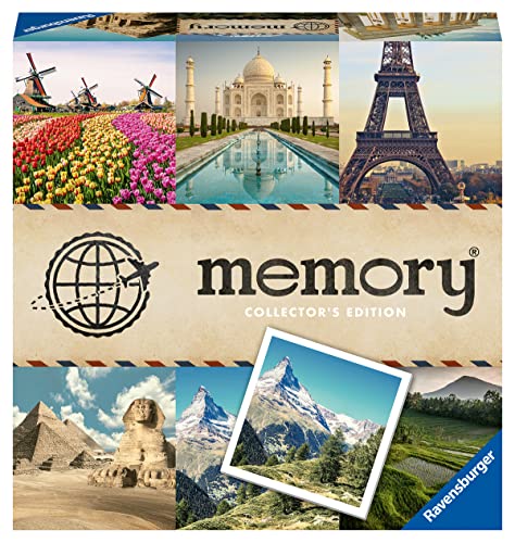 Ravensburger - Jeu Educatif - Collectors' Memory® - Voyage - Un Premier Jeu éducatif mêlant...