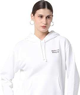 سويت شيرت بغطاء للرأس للنساء برسومات للاستخدام اليومي من ليفايس (عبوة من قطعة واحدة)