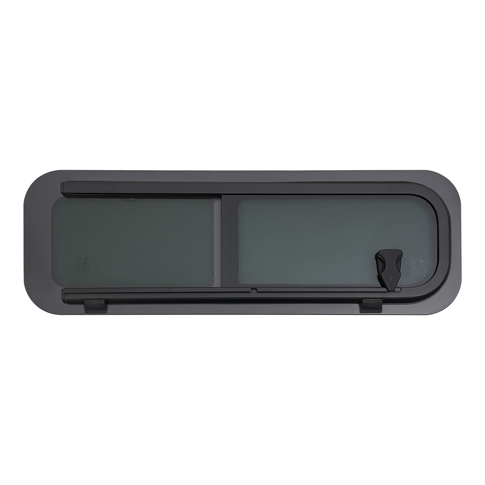 800×270 mm Wohnmobilfenster,Camperfenster mit Gehärtetes Glas UV-Schutz Horizontales Schiebefenster,Insektenschutz Sonnenschutz Caravan-Schiebefenster für Wohnwagen RV Camper-Fenster für Baufahrzeuge