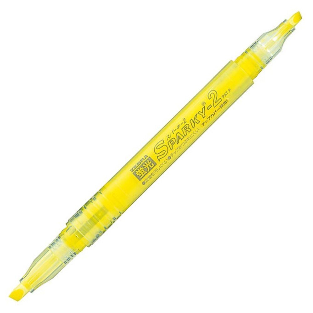 Amazon.co.jp: ゼブラ 蛍光ペン スパーキー2 10色 WKT3-10C