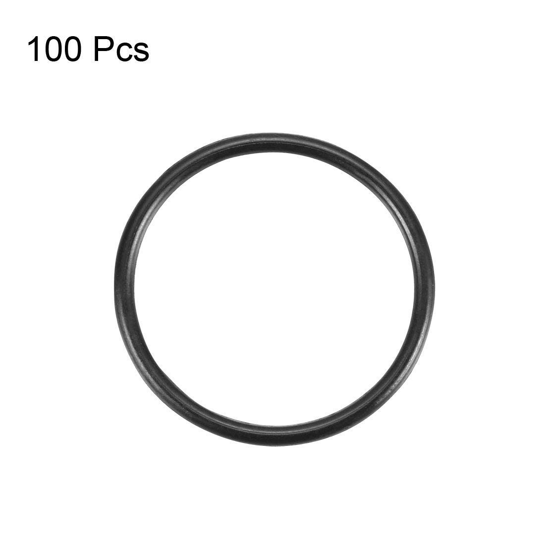 15 Joints Toriques Caoutchouc 39mm – Diamètre Extérieur 39, épaisseur 1,5 Mm