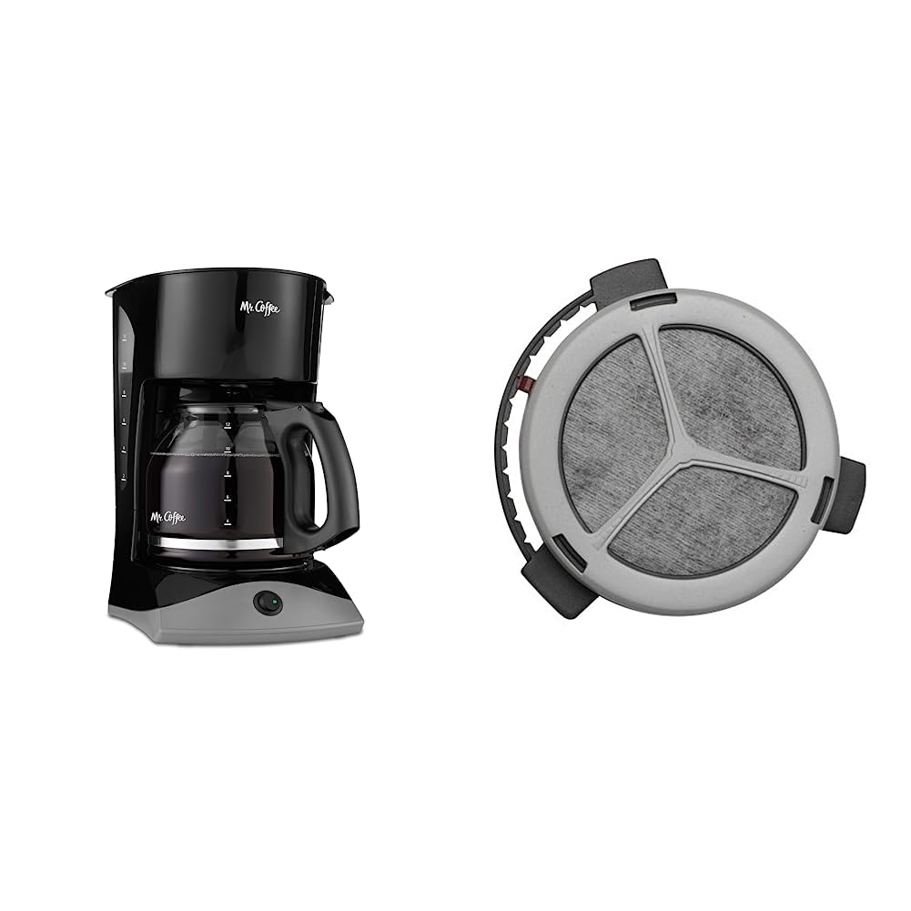 Mr. Coffee コーヒーメーカー 自動一時停止とガラスカラフェ付き 12カップ ブラック Amazon | Mr. Coffeeブラックコーヒーメーカー 12カップ 自動