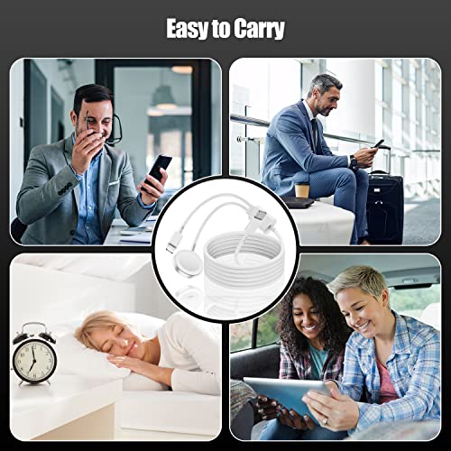 𝐔𝐩𝐠𝐫𝐚𝐝𝐞𝐝 2 In 1 Usb C Apple Watch Charger, [ Mfi Certified] Magnetic Iwatch Fast Charging Cable Cord 6Ft And Type C Wall Plug Block For Apple Watch Series 8/7/Se/6/5/4/3/2/1/Iphone 14/13/12/11 #TOP5