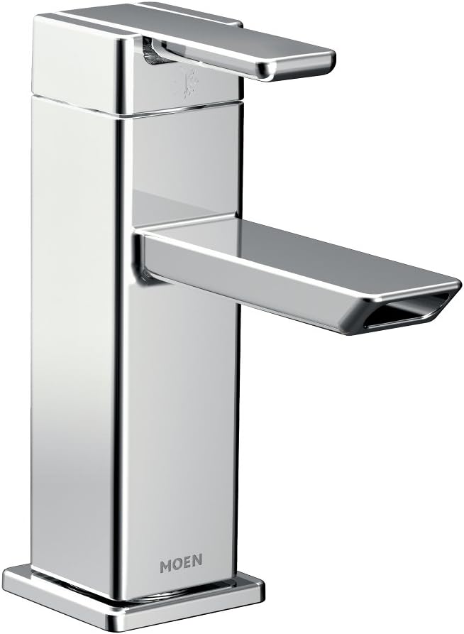 Urban Minimalist Chrome Single-Handle Bathroom Faucet