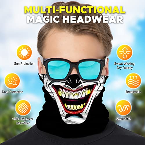 Joeyoung Headwear, Bandana, Neck Gaiter Head Wrap Headband Balaclava Magic Scarf #TOP1