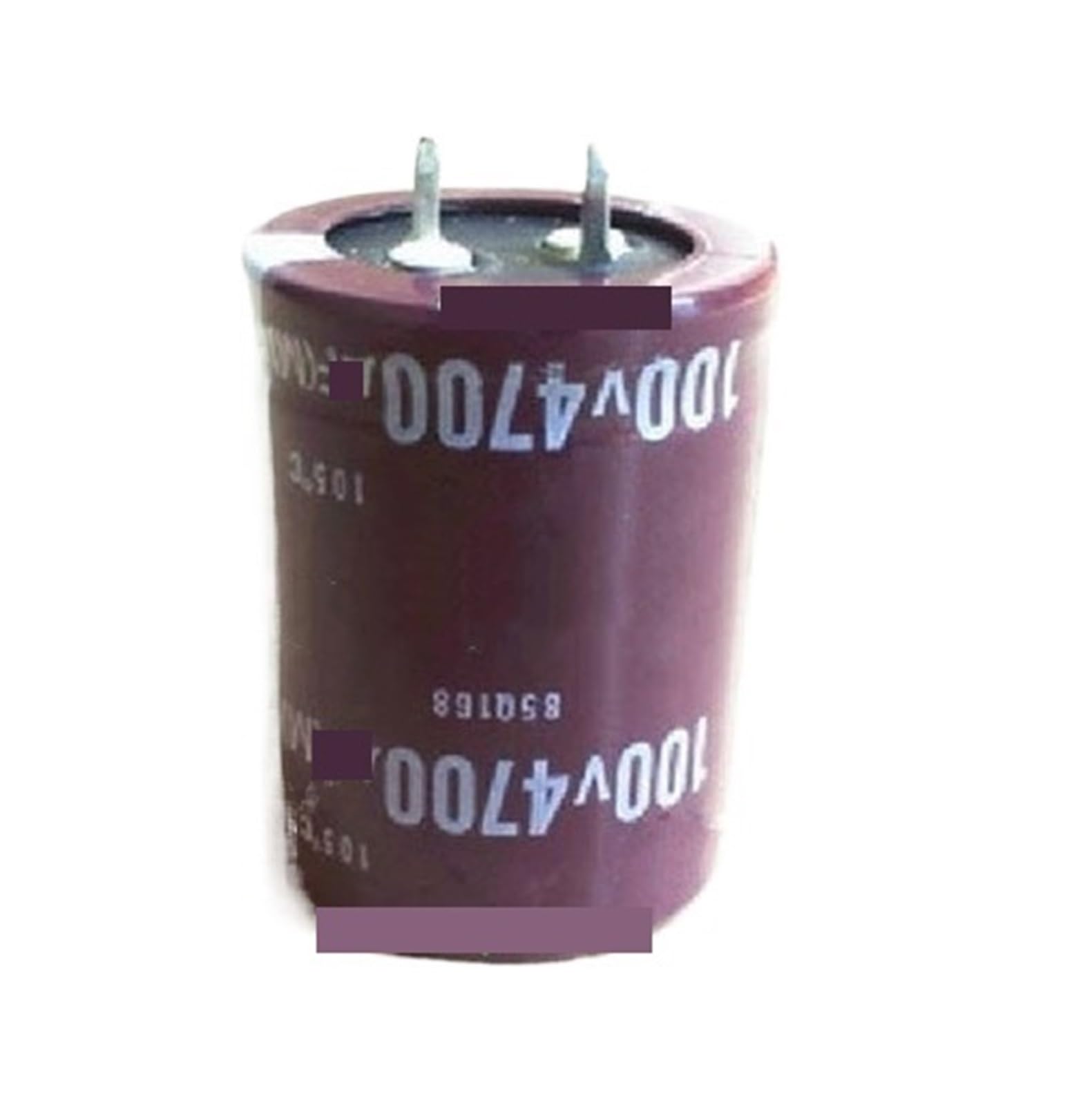 Condensateur électrolytique radial 100V 4700uf pour circuits électroniques (Lot de 5)