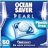 OceanSaver Pearl 5-in-1 Power Eco-Friendly Dishwasher Tablets - Pack of 50 | All-in-One Non-Toxic & Plastic Free Dish Washing Tablets for Sustainable Cleaning | 2x More Effective Cleaning