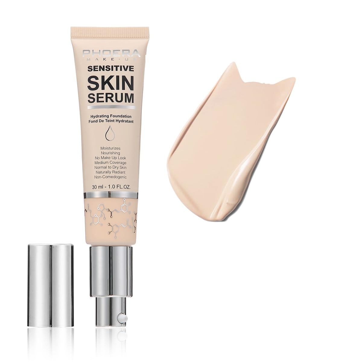 Amazon.com : PHOERA Hydrating Serum Foundation,Makeup Base