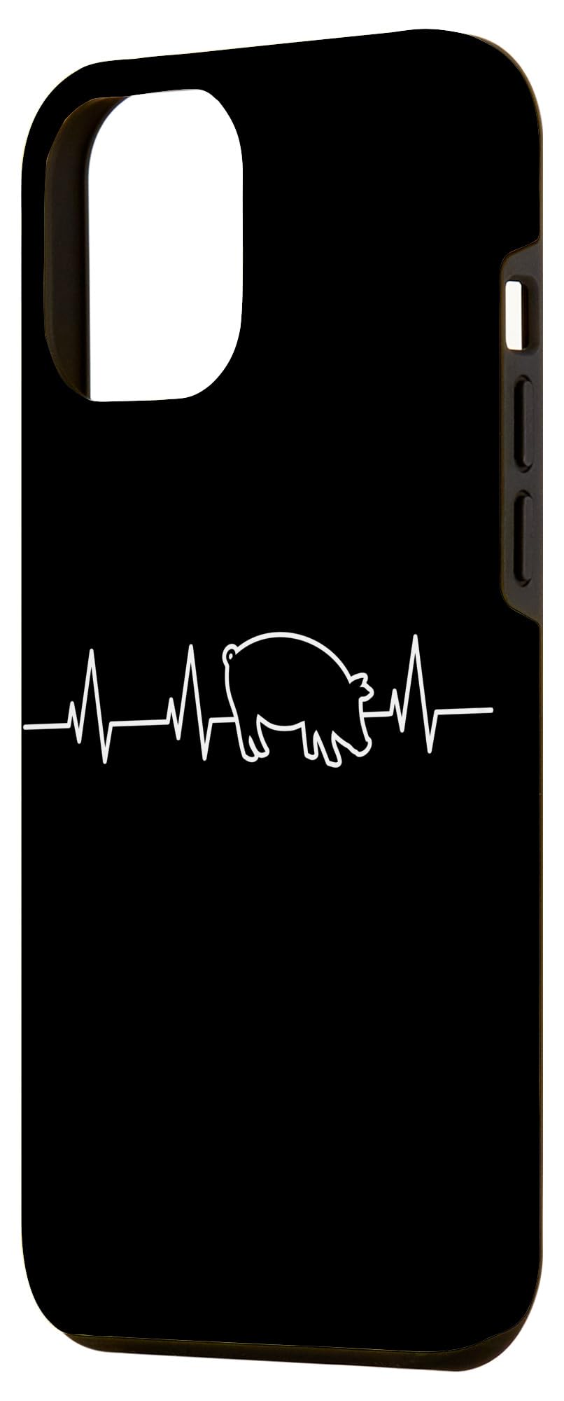 Pig Farmer Heartbeat Farm Case for iPhone 15 Plus - Image 2