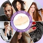 4Pack Hair Scalp Exfoliator Brush Dandruff Cleaning brush, Flexible Scalp Massager, Shower Shampoo Brush for Home, Office, Travel and Pets-BBTL - Image 4