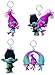 Produktbild DreamWorks 4 Stück Trolls Schlüsselanhänger mit LED Taschenlampe Set Mitgebsel