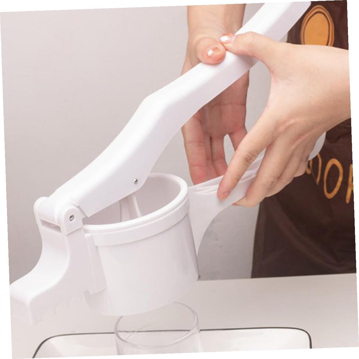 Manual Potato Crusher with Interchangeable Discs Kitchen Potato Masher for Home Restaurant Use Fruit and Vegetable Puree Tool for Pumpkin Carrot