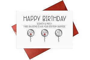 Funny Scratch Birthday Card - Rude Adult Naughty Cards for Couples