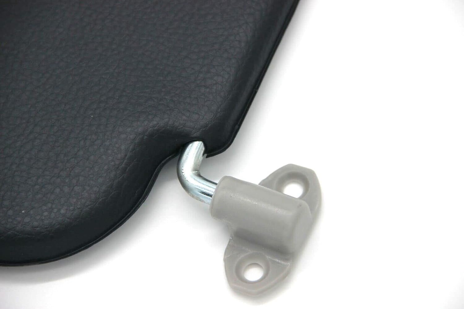 Sun Visor Set Compatible with Toyota Land Cruiser FJ40 FJ43 F45 1974 1975 1976 1977 1978 1979 1980 1981 1982 Vinyl Black Passanger and Driver Sides